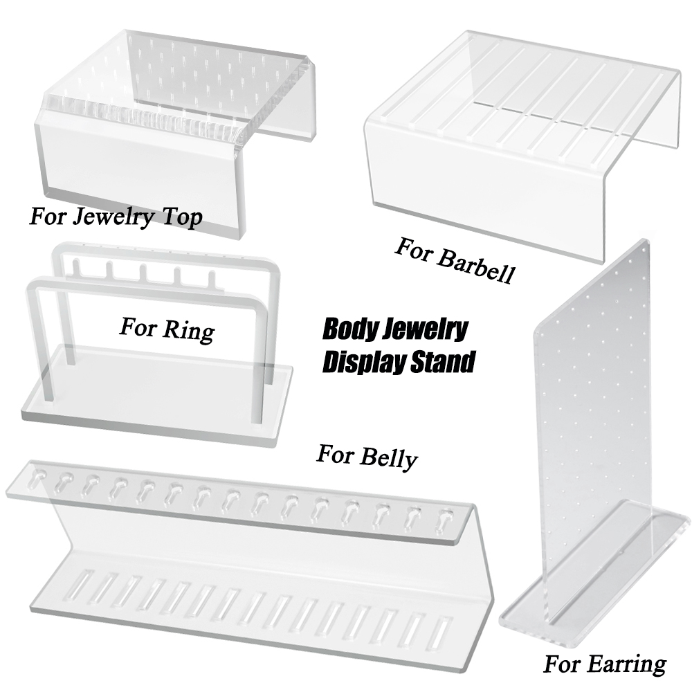Body Jewelry Display Case - Suporte de exibição de jóias de