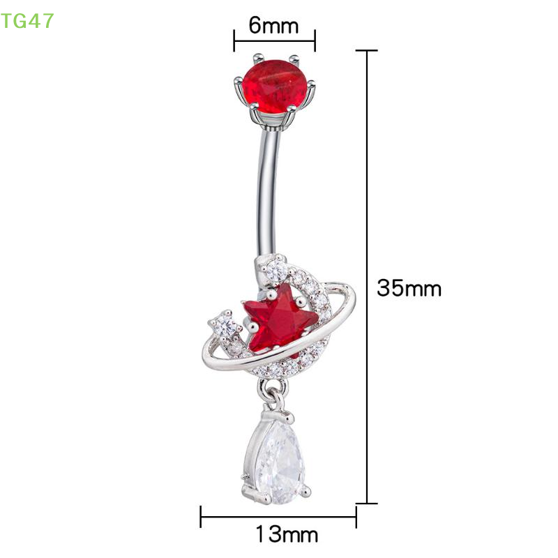Body Jewelry Universe - 【LS】Piercings de Umbigo de Aço Inoxidável