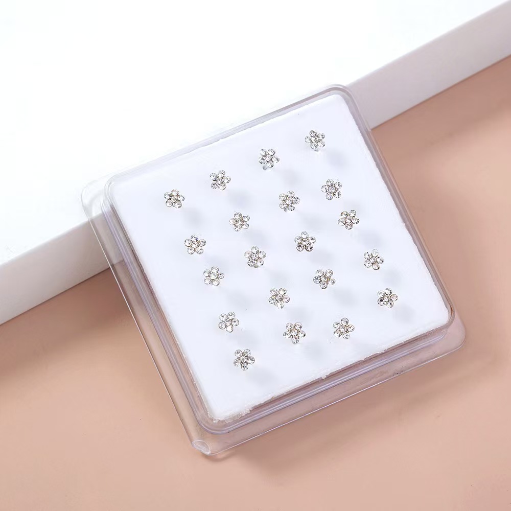 Body Jewelry Display Case - 20 pçs/caixa corpo nariz piercing jóias