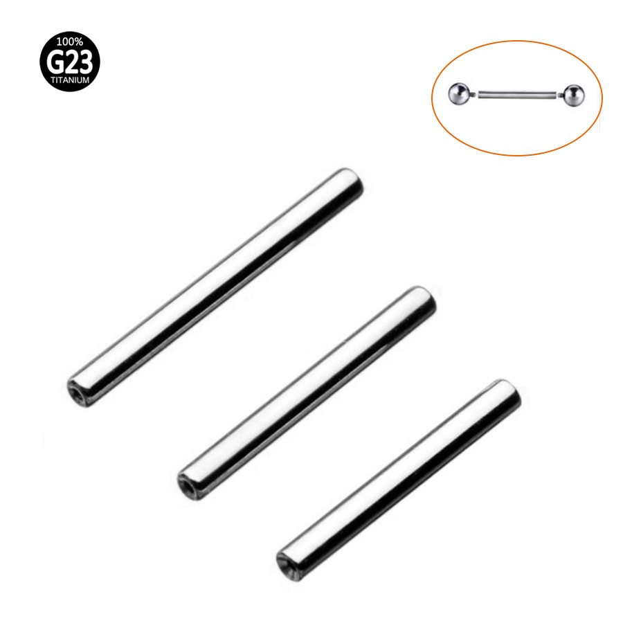 Body Jewelry Universe - G23 Titânio Body Piercing Jóias, 6-60mm,