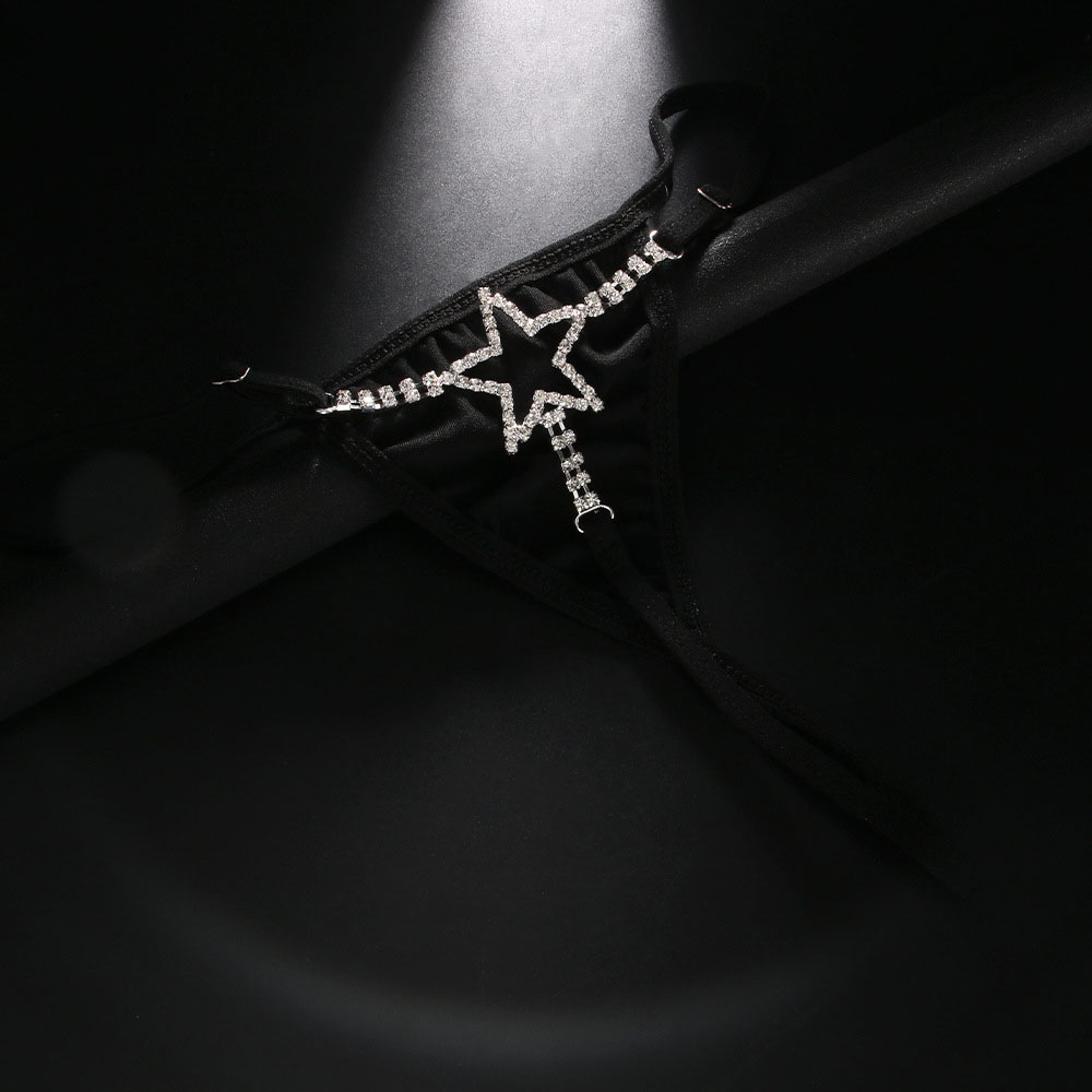 Sexy Estrela De Cristal Cintur - Body Jewelry Retainers avaliação e preço