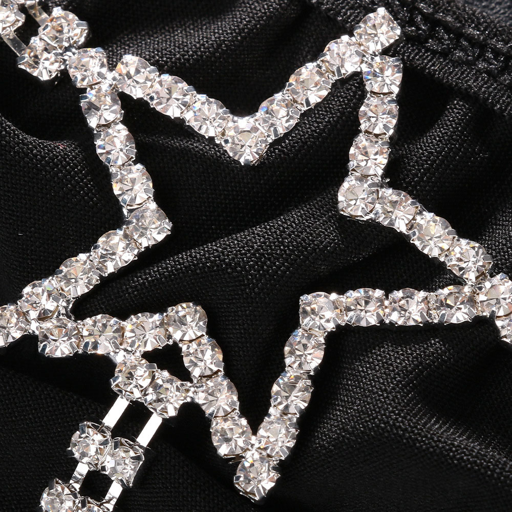 Sexy Estrela De Cristal Cintur - Body Jewelry Retainers avaliação e preço