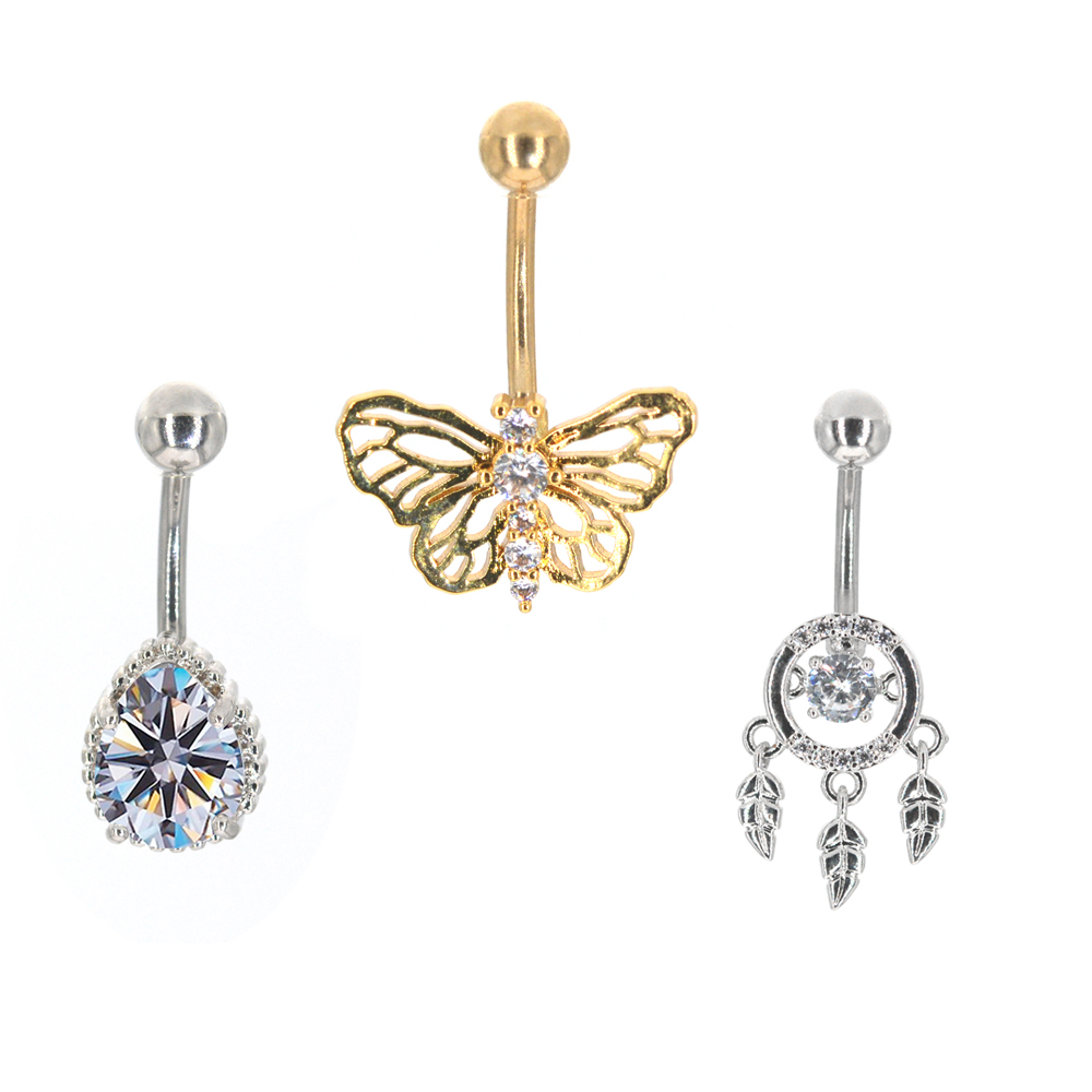 1pc borboleta sexy pendurado u - Body Jewelry Brands avaliação e preço