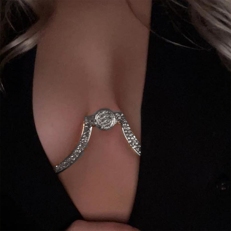 Stonefans zircon borboleta bor - Body Jewelry Retainers avaliação e preço
