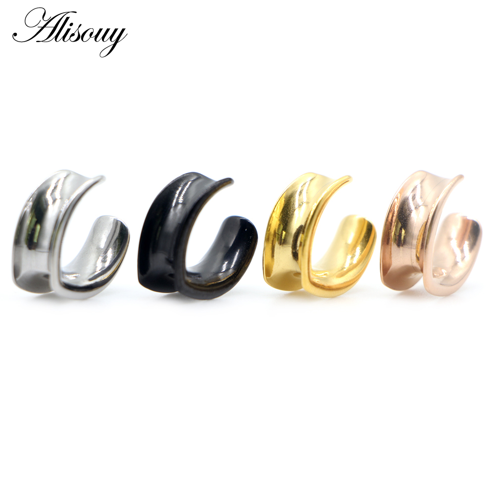 Alisouy 2 peças 6mm-30mm Plugs - Body Jewelry Ear Gauges avaliação e preço