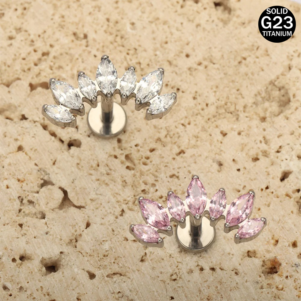 16G 18G F136 titânio marca nov - Body Jewelry Brands avaliação e preço