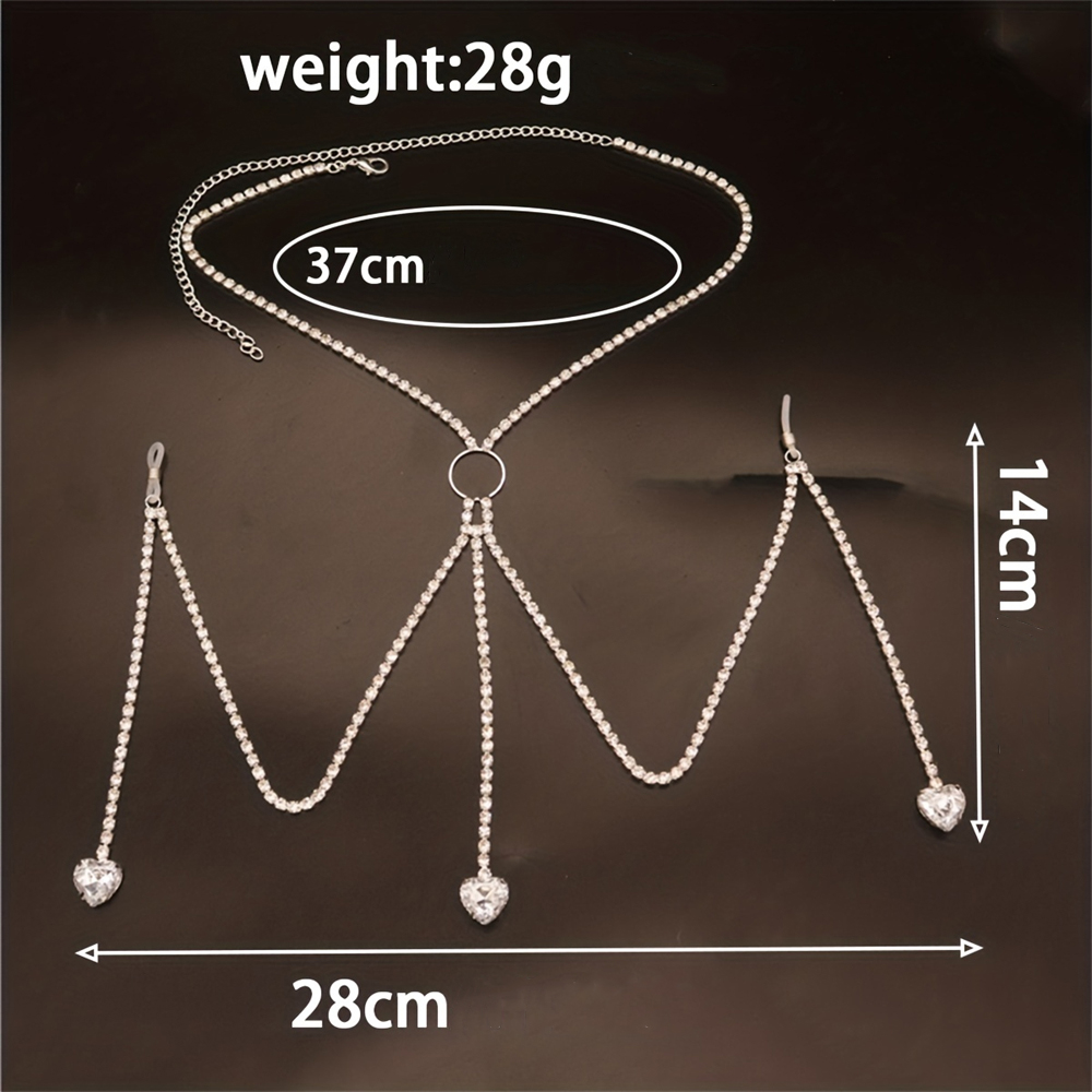Corrente Do Corpo Em Forma De  - Body Jewelry Retainers avaliação e preço