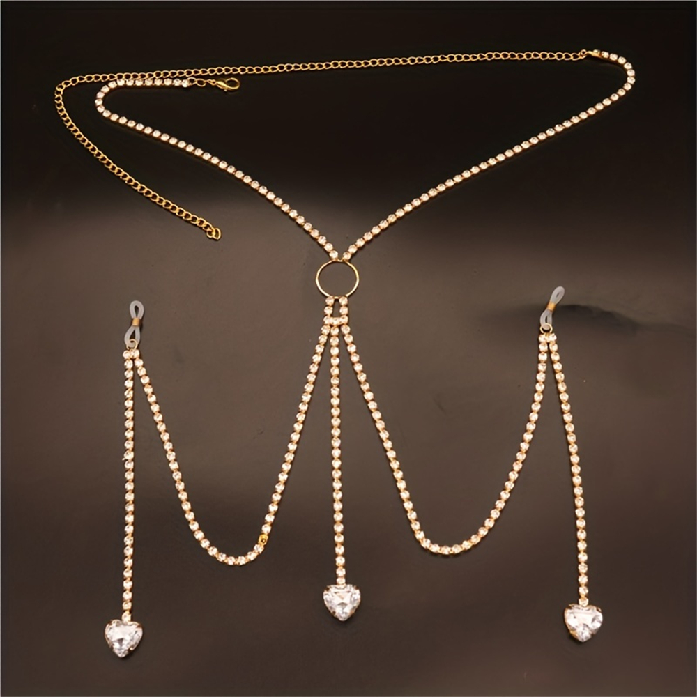 Corrente Do Corpo Em Forma De  - Body Jewelry Retainers avaliação e preço