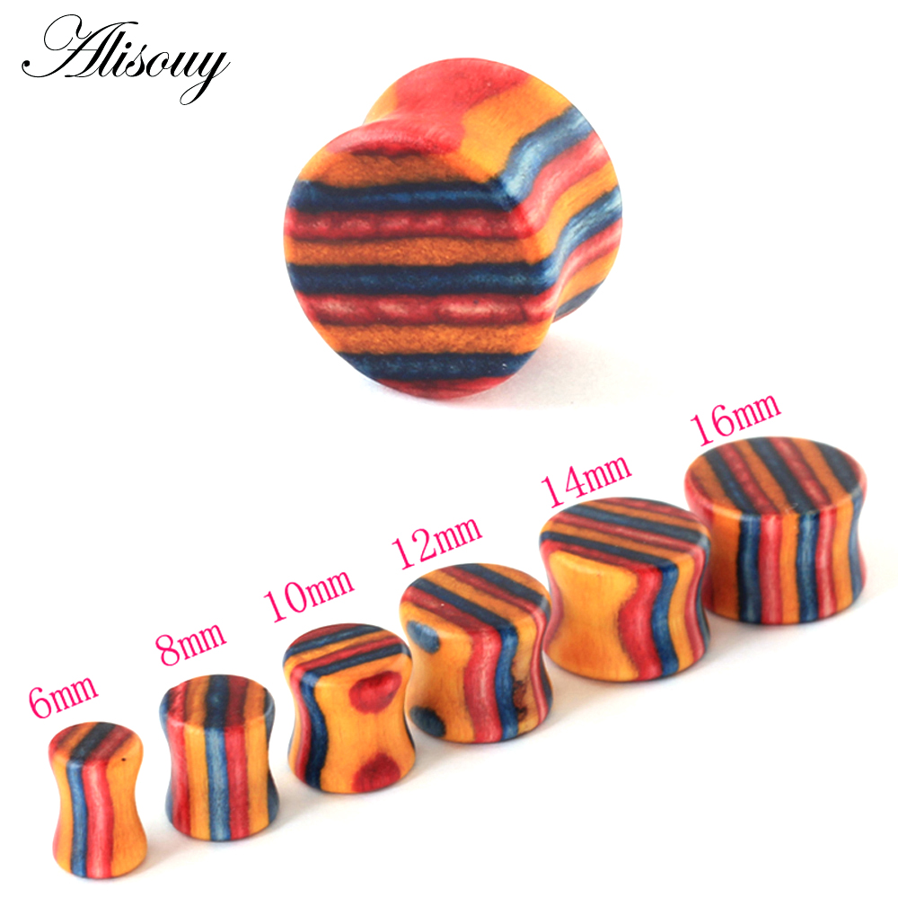 1 Peça de Moda: Plugs de Orelh - Body Jewelry Ear Gauges avaliação e preço