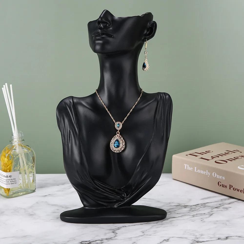 Manequim Cabeça Busto Colar Di - Body Jewelry Display Case avaliação e preço
