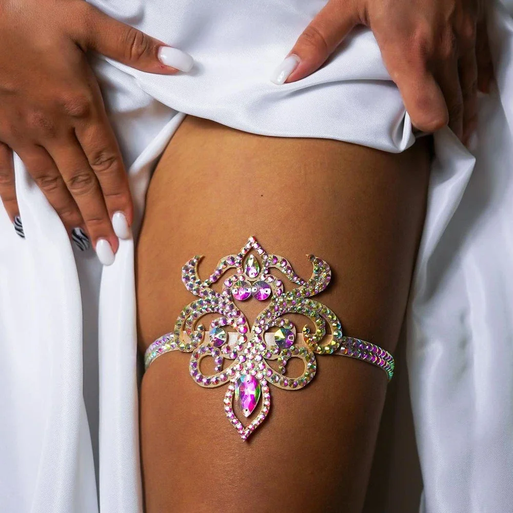 Elegante Boho Oco Coxa Cadeia  - Body Jewelry Retainers avaliação e preço
