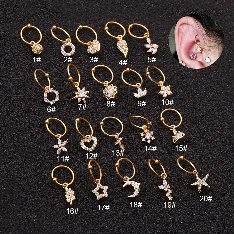 Clickers aço cirúrgico Septo,  - Body Jewelry Universe avaliação e preço