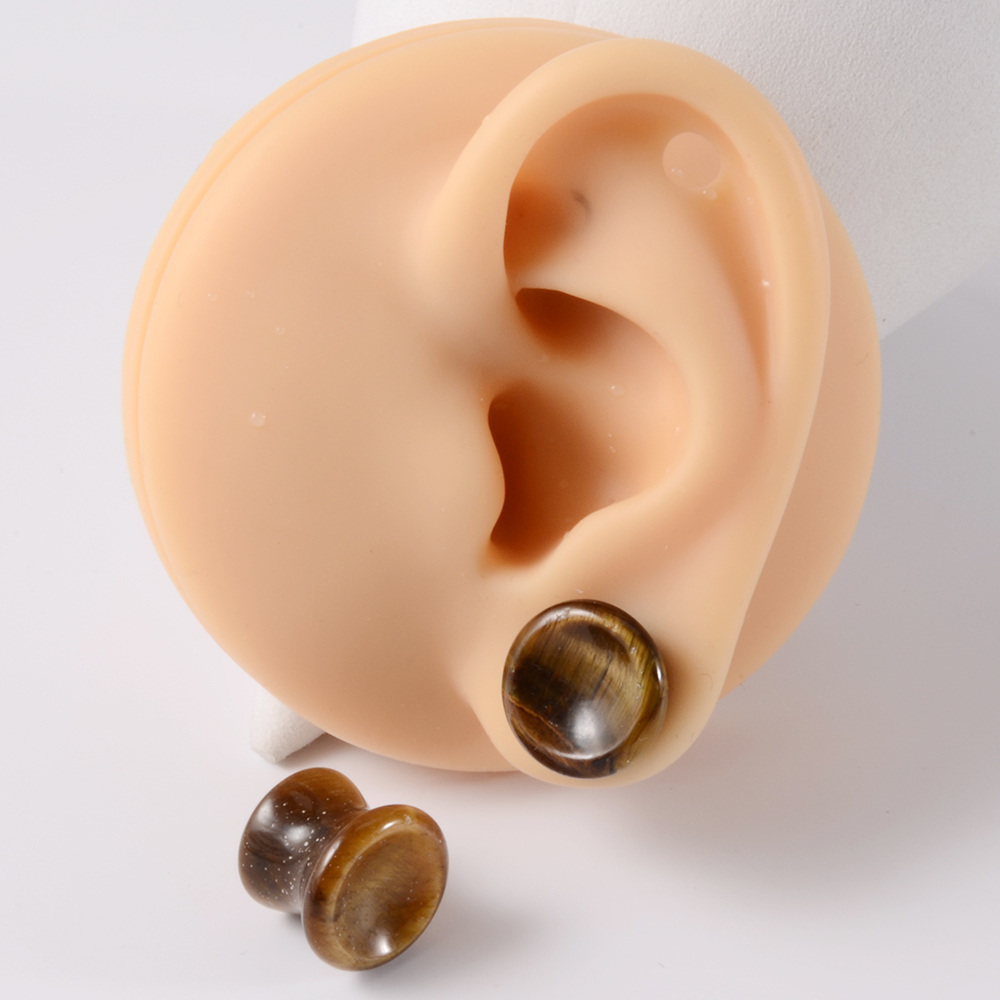 Par de medidores de orelha de  - Body Jewelry Ear Gauges avaliação e preço