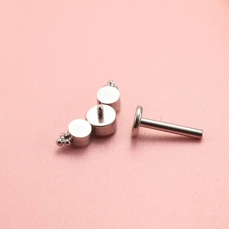 ASTM F136 Piercing de titânio  - Cluster Stud Ear avaliação e preço