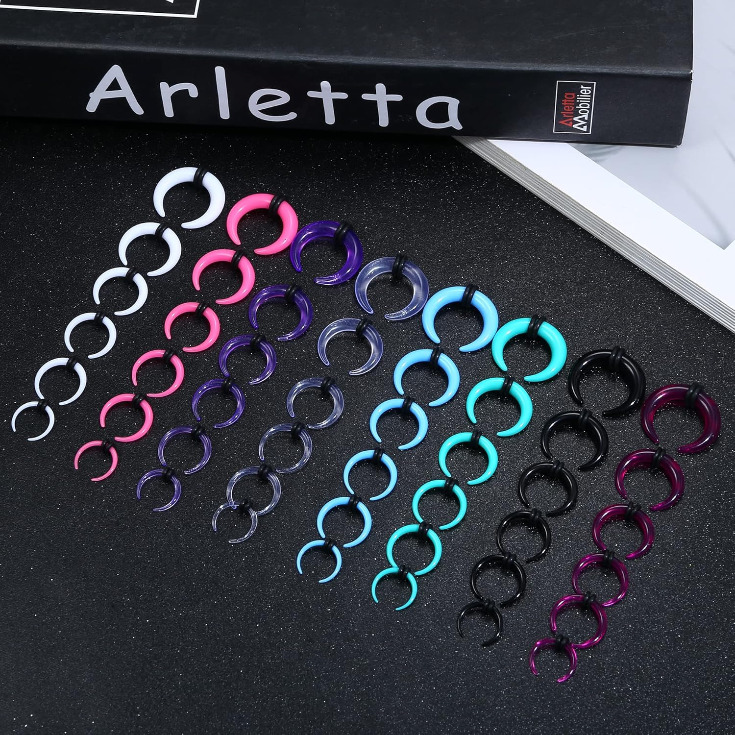 Florideco 4g-14g kit de alonga - Body Jewelry Ear Gauges avaliação e preço