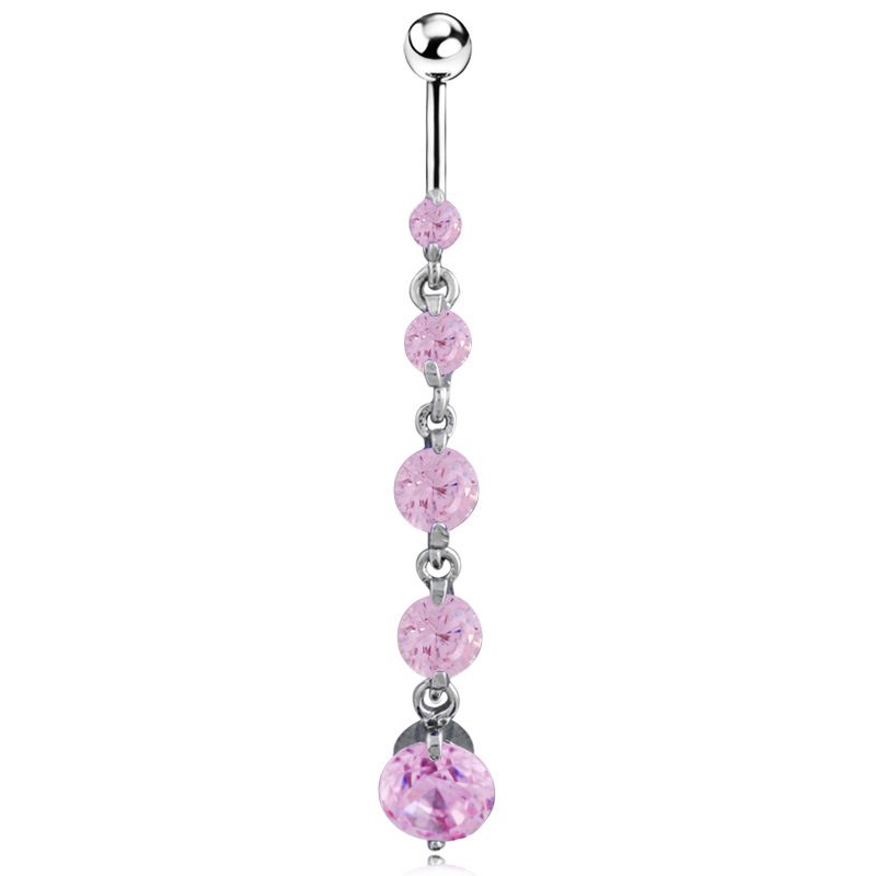 2023 Marca Longa Rhinestone Pi - Body Jewelry Brands avaliação e preço